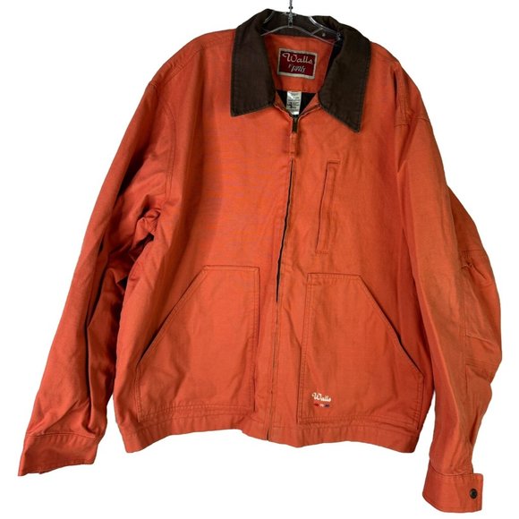 VTG Walls 3XL Orange Frost Pruf XXL Barn Jacket Textured (See Measure Pics) EUC